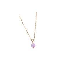 Ladda upp bild till gallerivisning, Stylish and minimalistic 42 cm long Kunzite necklace.
