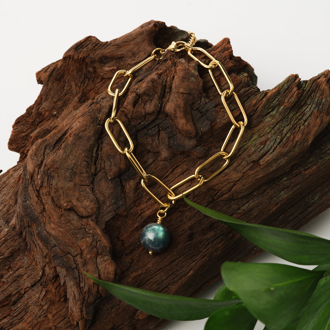 Labradorite Bracelet | Infinity Conscious Transformation