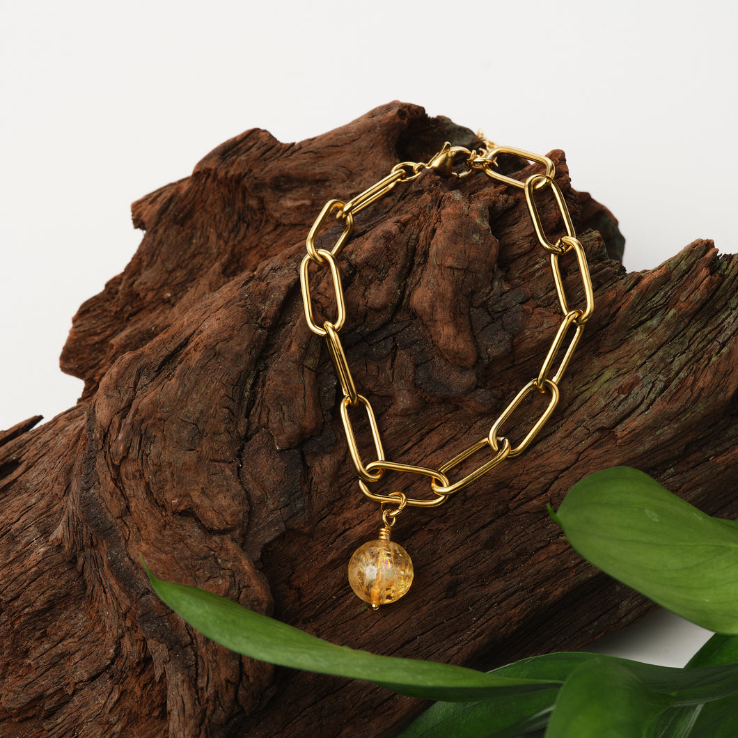 Citrine Bracelet | Infinity Sunshine State of Mind