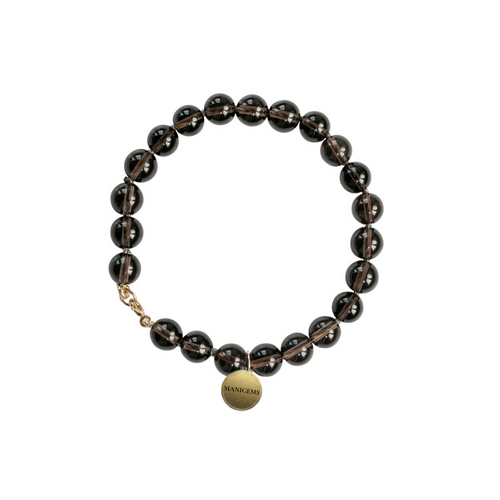 Smoky Quartz Bracelet | Collier Easy Release - Bohemian Royalties