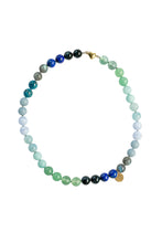 Ladda upp bild till gallerivisning, Multi Gemstone Necklace | Collier Ocean Breeze - Bohemian Royalties
