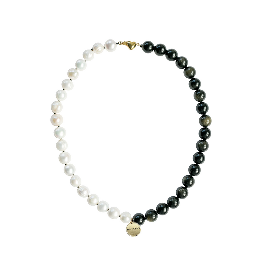 Pearl Collier Choker Necklace | Ethereal Opulence - Bohemian Royalties