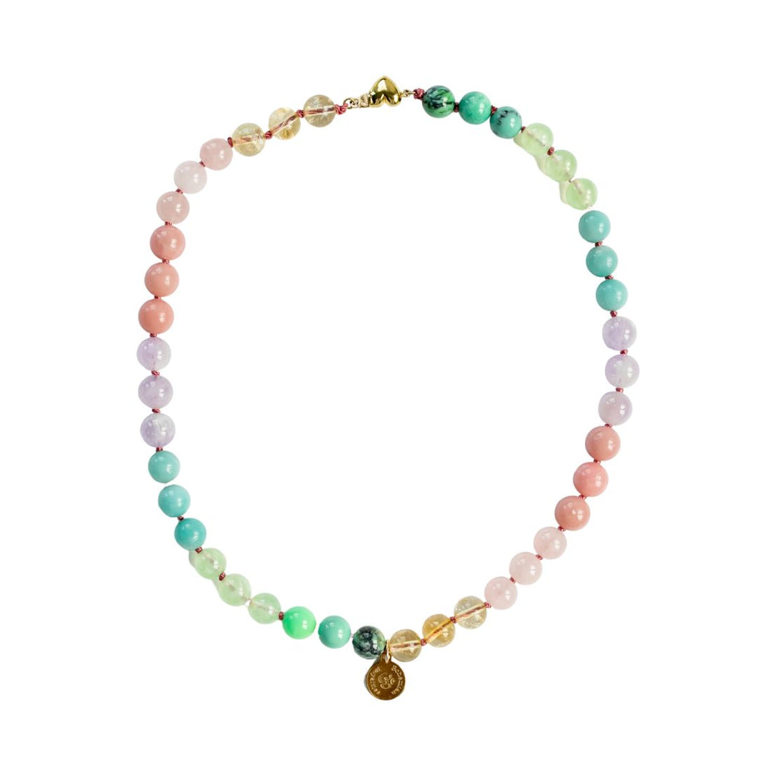 Multi Gemstone Choker Necklace | Soul Candy - Bohemian Royalties