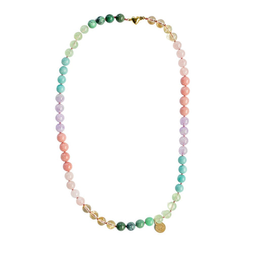 Multi Gemstone Collier Necklace | Soul Candy - Bohemian Royalties